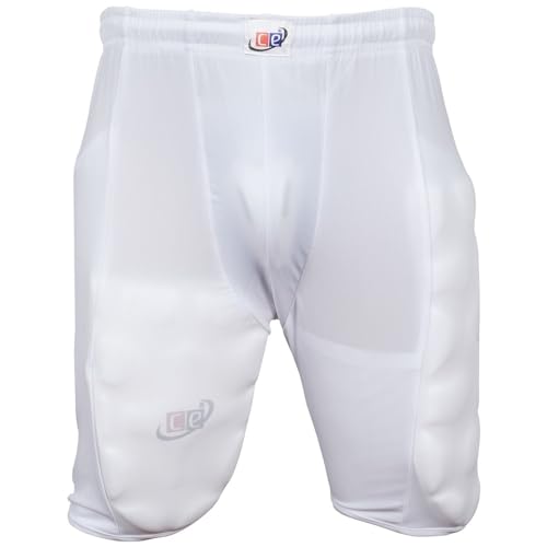 Cricket Batting Thigh Guards Protective Shorts with Groin Cup Compression Shorts Padded Men / Elastic Waist Groin Abdominal Protection Jock Straps - Image 3