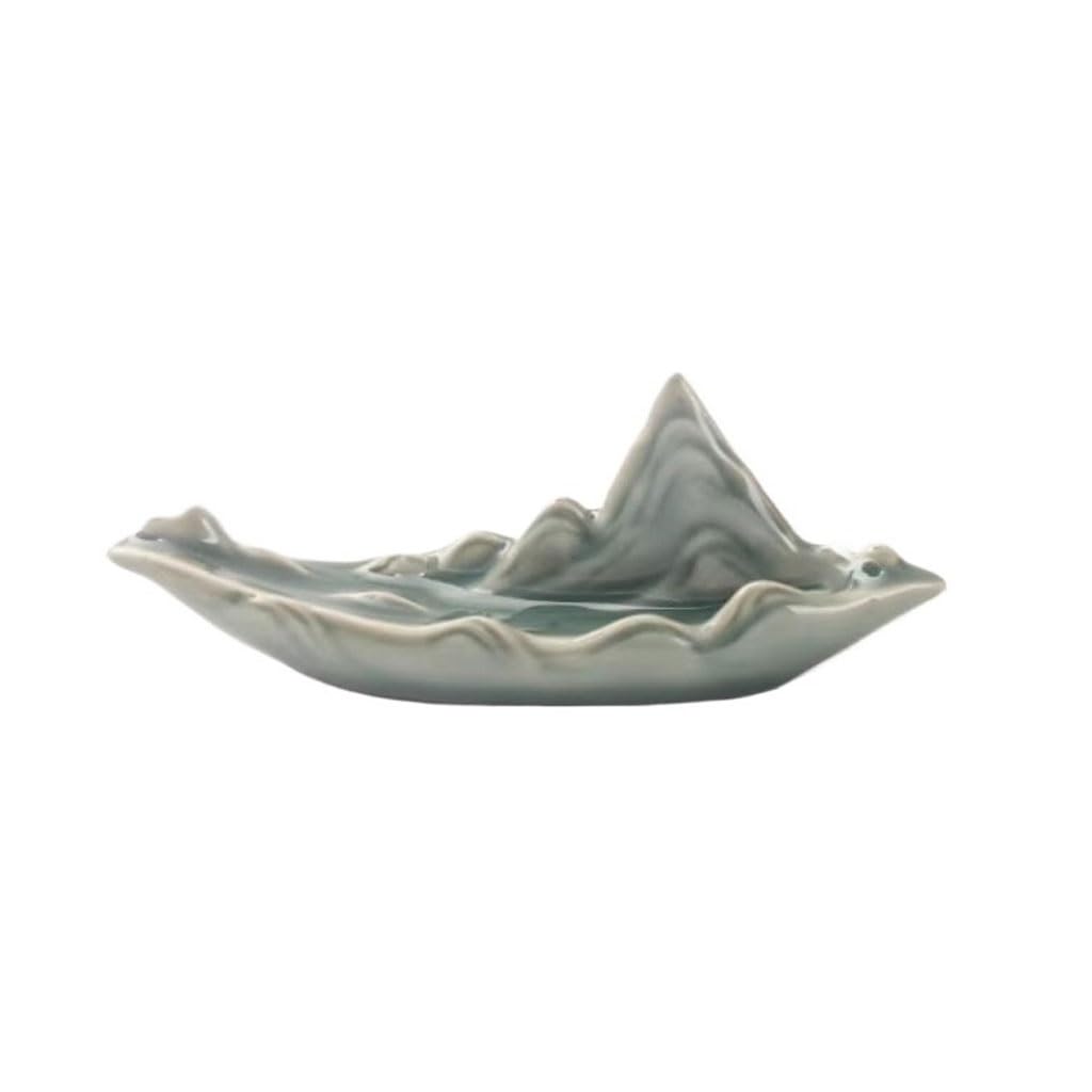 Incense Burner Home Interior Creative Celadon Incense Burner Tea Ceremony Zen Decorative Ornaments Waterfall Incense Burne