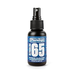 String Cleaning Product: The Dunlop 6582 Formula 65 Ultra Glide String Conditioner is designed to keep guitar and bass strings in perfect condition, restoring them shine and durability. Oxidation & Corrosion Protection - This conditioner creates a pr...