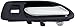 Dorman 92414 Front Passenger Side Interior Door Handle Compatible with Select Honda Models, Black; Chrome
