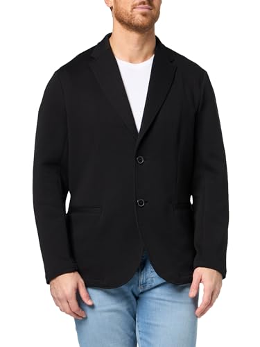 Armani Exchange Stretch Cotton Essential Blazer