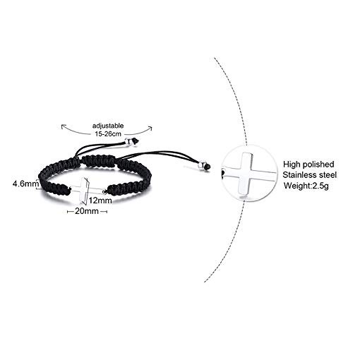 Pulsera trenzada de protección Spiritrain para hombre miniatura 3