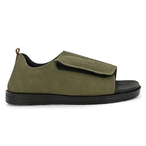 Image of Comfy-Pro Buddy Diabetic Sandal - 1 Strap Open Toe Sandal for Diabetic Foot Relief - Ideal for Burning Sensation & Loss of Sensation - Comfortable & Supportive Footwear