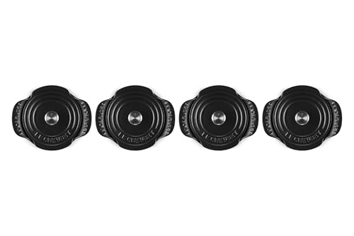 Image of Le Creuset Enameled Cast Iron Mini Cocotte with Lid, .3 qt., 4p., Licorice | Gourmand Collection