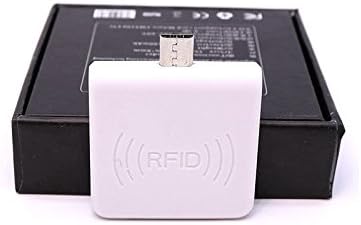 Mini Mobile Phone Card Reader 13.56Mhz ISO14443A IC Card Read and Write Micro USB Interface Support Android System + Micro to USB adapter