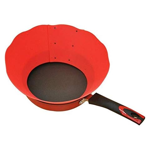eamqrkt Fryguard Splatter Guard Non-stick Adjustable Silicone Splash-proof Kitchen Accessories Cover