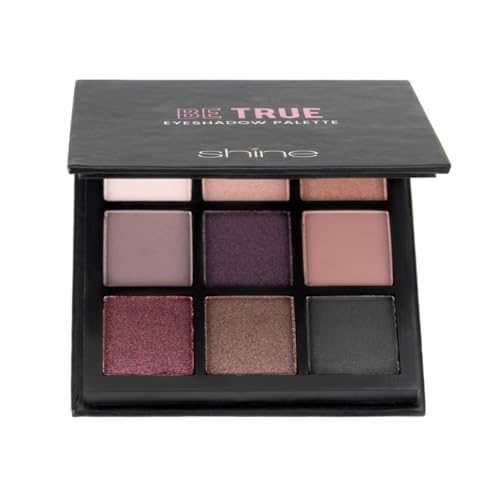 Shine Cosmetics Eyeshadow Palette, Compact - Versatile, Long-lasting, Smudge-proof, Highly Pigmented