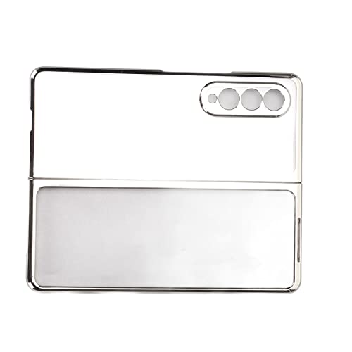 Capa protetora de telefone dobrável, capa de telefone transparente para PC com capa de carteira comp