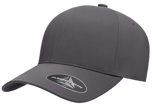 Gorra de béisbol sin costuras Flexfit para hombre, gris oscuro, grande-x-grande miniatura 1