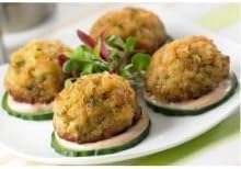 Phillips Frozen Chesapeake Crab Cake, 0.75 Ounce -- 100 per case.