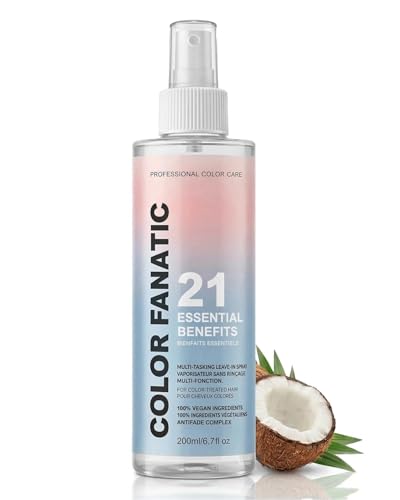 21-in-1 Miracle Hair Spray 200ml - SulisBody Multi-Benefit Leave In Conditioner Spray, Thermal Heat Protection, Detangler & Colour Care Treatment, Pure Vegan