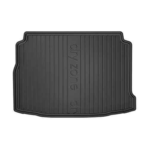 FROGUM DryZone Tapis de Coffre Voiture Pratique Bac de Coffre en Caoutchouc pour Peugeot 308 II 2013-2021 | Bord Haut | Robuste et résistant