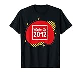 Photo Gallery 10° compleanno cool retro made in 2012 tees 10 anni classico maglietta Photo Gallery 10° compleanno cool retro made in 2012 tees 10 anni classico maglietta