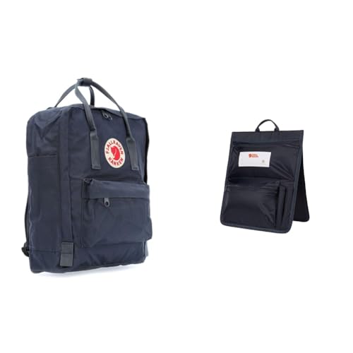 Fjällräven KANKEN, grau(graphite (031)), Gr. 15 38 x 27 x 13 cm, 16 L & ANKEN ORGANIZER, blau(navy), Gr. -