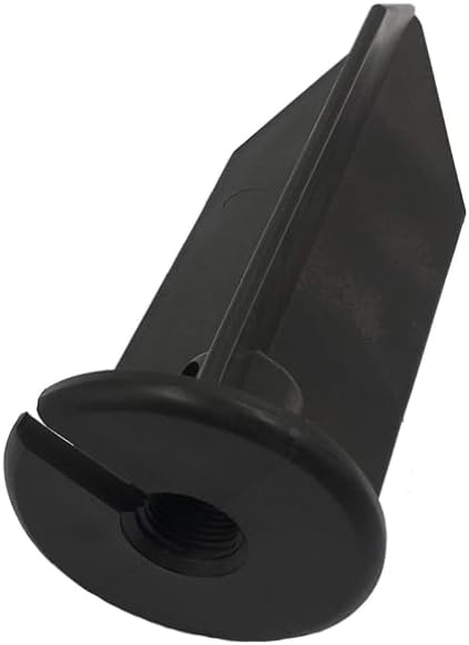 Miniatura 6 de Estaca de luz para exteriores de 8 pulgadas en acabado negro  Soporte de picos de iluminación, uso universal, materiales de resina, cable lateral