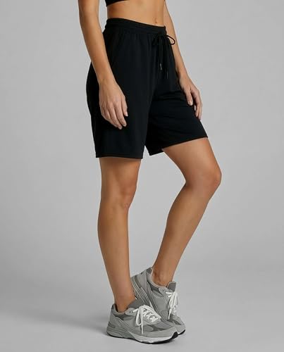 Image of 4 Pack: Women's Dry-Fit Athletic 7 inch Bermuda Long High Waisted Running Shorts Available in Plus Size Set