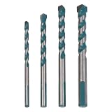 Besttoolifes Steinbohrer-Set, 6–12 mm, Hartmetallbestückt, für Fliesen, Glas, Metall, Beton...