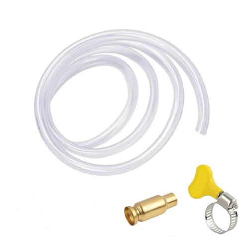 Zwenjuan Bomba Sifón Manguera Tubo,Bomba de Sifón Autocebante de Gas,Sifón de Transferencia de Combustible,Bomba de Manguera Multiusos,para Transferencia de Gasolina y Agua