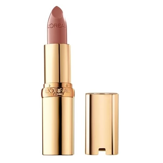 L'Oreal Paris Colour Riche Original Creamy, Hydrating Satin Lipstick with Argan Oil and Vitamin E, Fairest Nude, 1 Count
