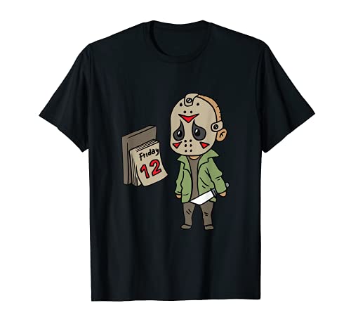 Friday the 12 Halloween Fun Friday 13 costume gift Camiseta
