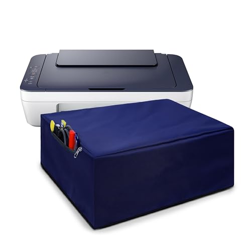 Image of ALIFIYA Nylon Dust Proof Washable Printer Cover For Canon Pixma E470 / E477 / MG2577 / MG3077S / MG3070S All-In-One Inkjet Printer - Blue