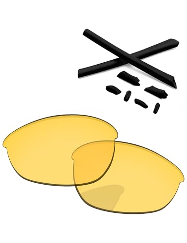 Image of Replacement Lenses & Rubber Kits for Oakley Half Jacket 60mm Sunglass - Precision Fit, UV Block & Impact Resistant