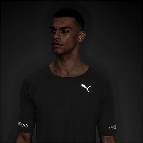 Image of Puma Men's' Solid Regular Fit T-Shirt