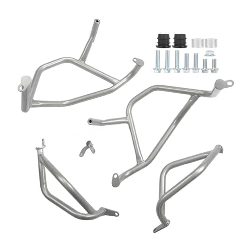 Barre de crash CFMOTO 450-M 2024 argent pour éviter les casses moteur en cas de chute