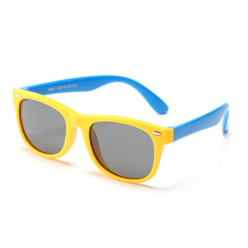 Polarized Red Frame Classic Kid Sun Glasses