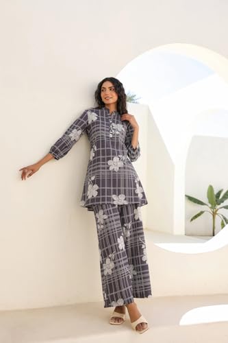 Image of Kalaanj Kurta Set for Women || 2 pic co-ords Set for Women (Kurta set 29-12-1)