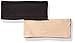 Fruit of the Loom Girls' Seamless Bandeau 2 Pack, Black Hue/Sand 2-Pack, 28
