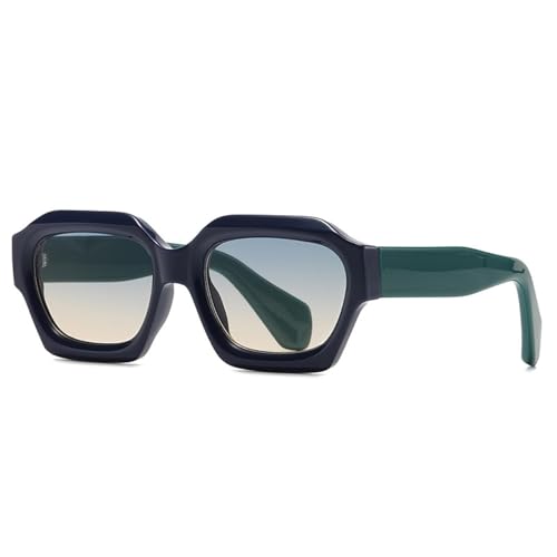 Lunettes de soleil UV400 pour femmes et hommes tendance luxe vintage et punk