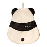 Generisch Tierhandtuch | Panda-Muster super saugfähiger Puff mit Schlaufe | Handtrockentuch - Für Damen Herren Badezimmer Küche Büro Wohnheim Herd Tische Abwischen