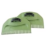 Pick-Up Paws American Made Premium Leaf Scoops | Garden Grabber Tool for Grass, Clippings, Twigs or...