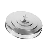 alloneslife Bandeja apilable de acero inoxidable de grado comercial con 39 ranuras para comunión, para ceremonias religiosas, bandeja de servir de gran capacidad