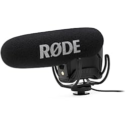 RØDE VideoMic Pro Rycote Micrófono de cañón profesional para cámara RØDE VideoMic Pro con filtro paso alto y atenuador para grabación cinematográfica, creación de contenido y grabación en exteriores