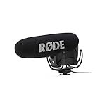 RØDE VideoMic Pro Microfono Shotgun Professionale On-camera con Filtro Passa-Alto e Pad per Produzione Cinematografica, Creazione di Contenuti e Registrazione in Location