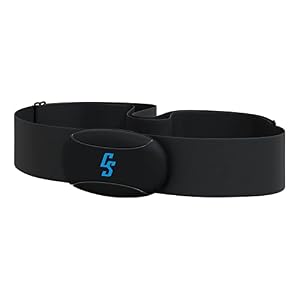 Capital Sports Pulsmesser Brustgurt für Sport, Genauer Brustgurt Pulsmesser, Pulsgurt mit ANT+/5.3kHz/Bluetooth BLE Tracker für Fitness Laufen/Radfahren, LED-Herzfrequenzmesser, App-Funktion