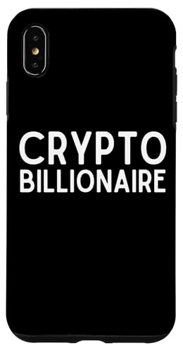 Crypto Billionaire Cryptocurrency Early Adopter BILLIONAIRES �X�}�z�P�[�X iPhone XS Max �p