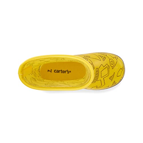 Carter's Boy's Rambo Rain Boot, Yellow, 8 Toddler #TOP4