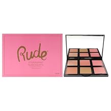 Blush Palette - Courageous by Rude Cosmetics for Women - 0.634 oz Blush