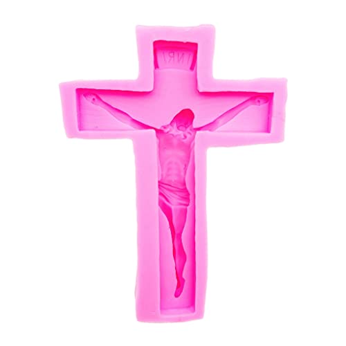 Crucifix Pendant Necklace Crosses-Charm Wall Hanging Ornament for DIY Craft