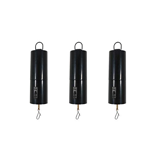LOVIVER 3Pieces Hanging Battery Operated Wind Spinner Motor - Revolves At 30 RPM