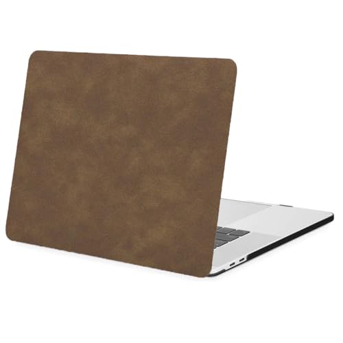 Image of MOCA Pro 16 Inch Laptop Case 2019 2020 A2141 Slim Protective Plastic Hard Shell Cover with Touch Bar and Touch ID Support (Coffee, Pro 16 inch 2019-2020)