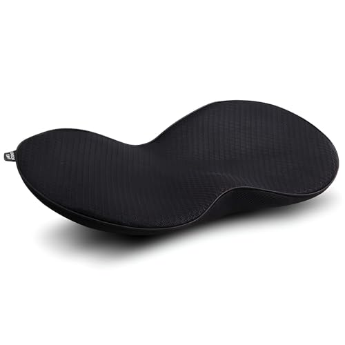 USYSGT Memory Foam Cojín de Asiento de Coche, Cojín de Asiento de Coche, Cojín Ortopédico de Coxis, Almohada de Espuma con Memoria para Silla de Escritorio, Adecuado para largas Horas de conducción y