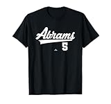 Player Name Swoosh CJ Abrams Washington Baseball MLBPA T-Shirt