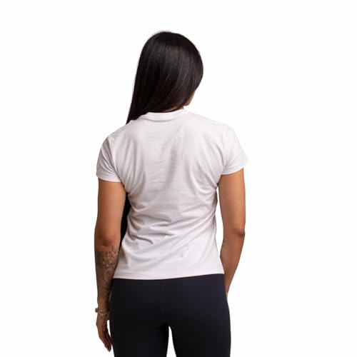 Camiseta Algodão Solid Muvin - Feminino - Mais Conforto - Academia – Camiseta Manga Curta - Treino F