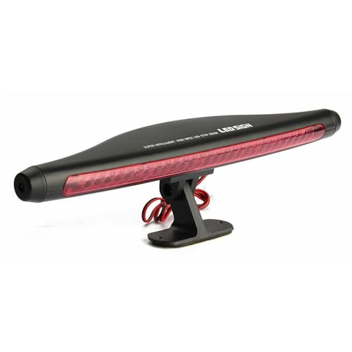 OMAC 10.7 Inch 28 LED 3rd Brake Light Low Mount Red Third Tail Stop Light 12V