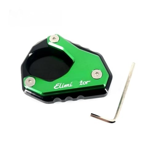 Support plaque agrandir béquille latérale extension Eliminator 500