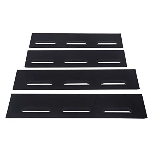 DELSbbq 5015 Wind Screen for Blackstone 36" Griddle and Other Griddle, Black